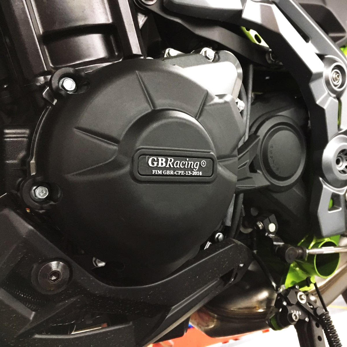 Motorrad Motordeckel-Schutz Motorabdeckung Sturzpads Set Für Kawasaki Z900 2017
